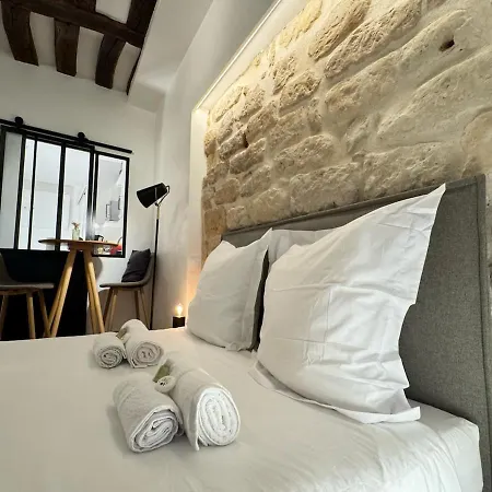 Charming Heart Of Historic Le Marais Appartement Parijs